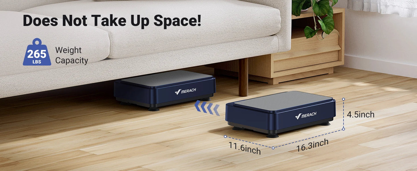 MERACH Vibration Plate Exercise Machine for Weight Loss