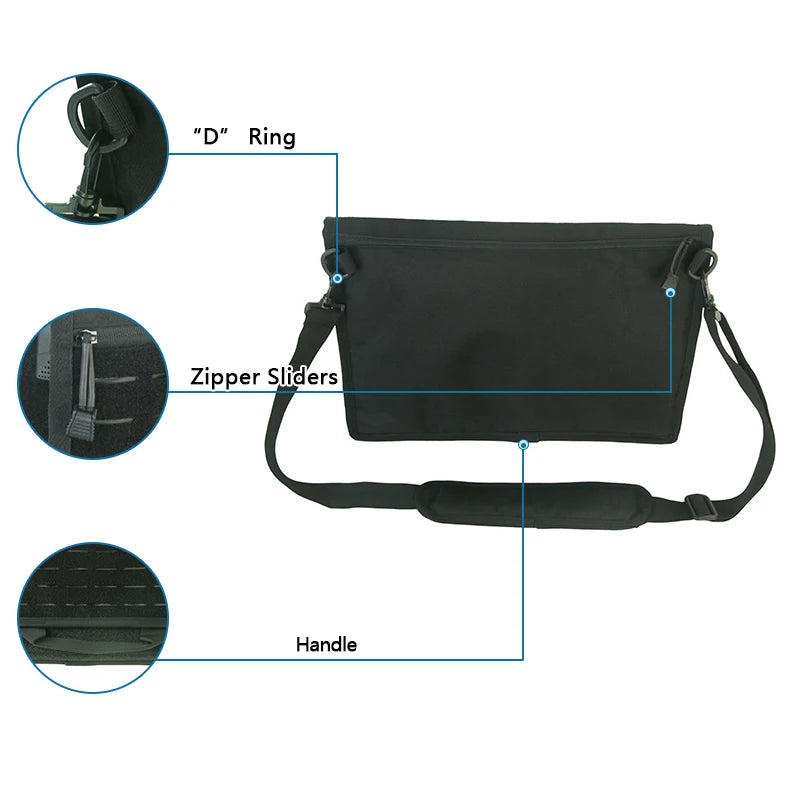 Molle Military Laptop Bag Tactical Messenger Computer Backpack