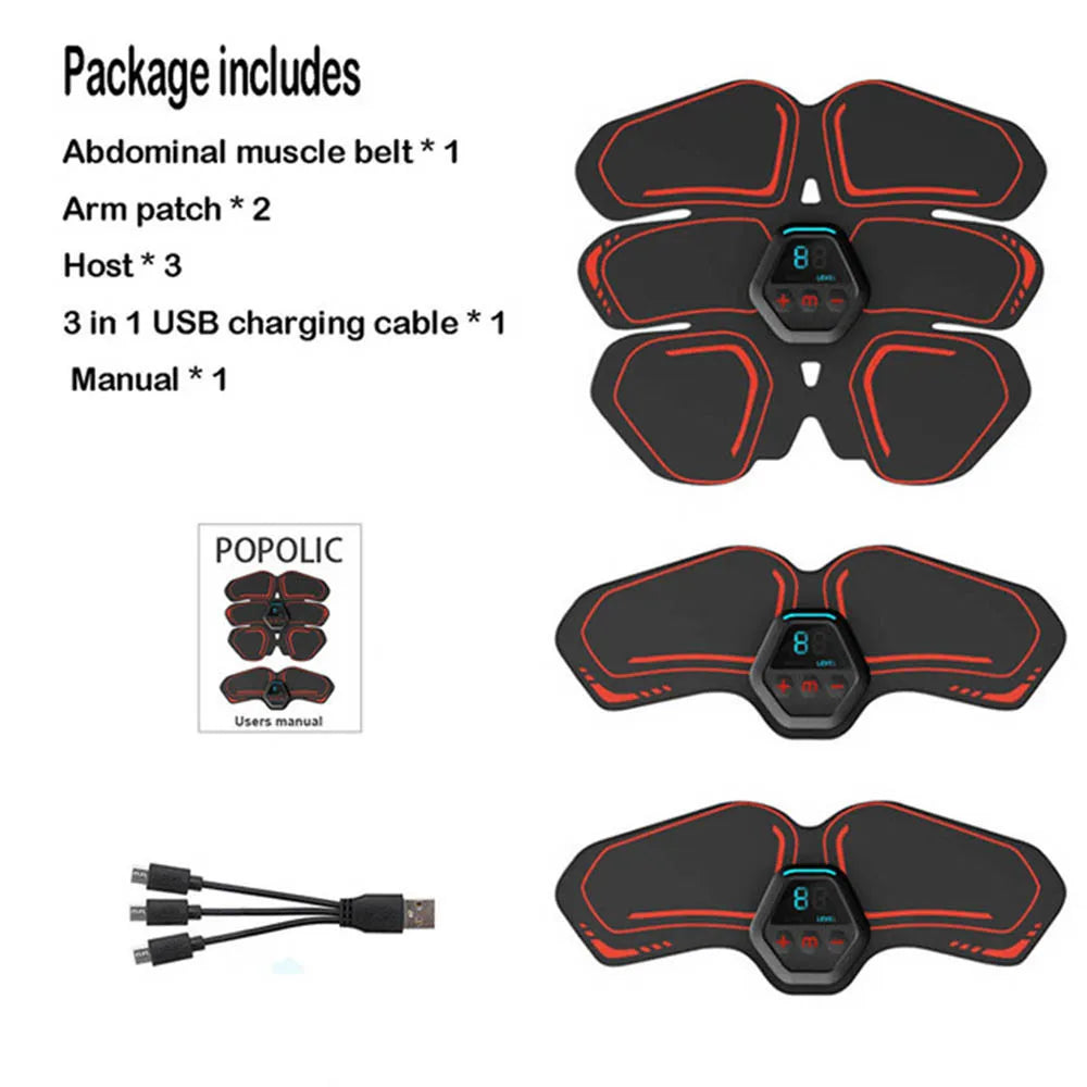 Exercise Machine Slimming Belts EMS Electrostimulator Trainer