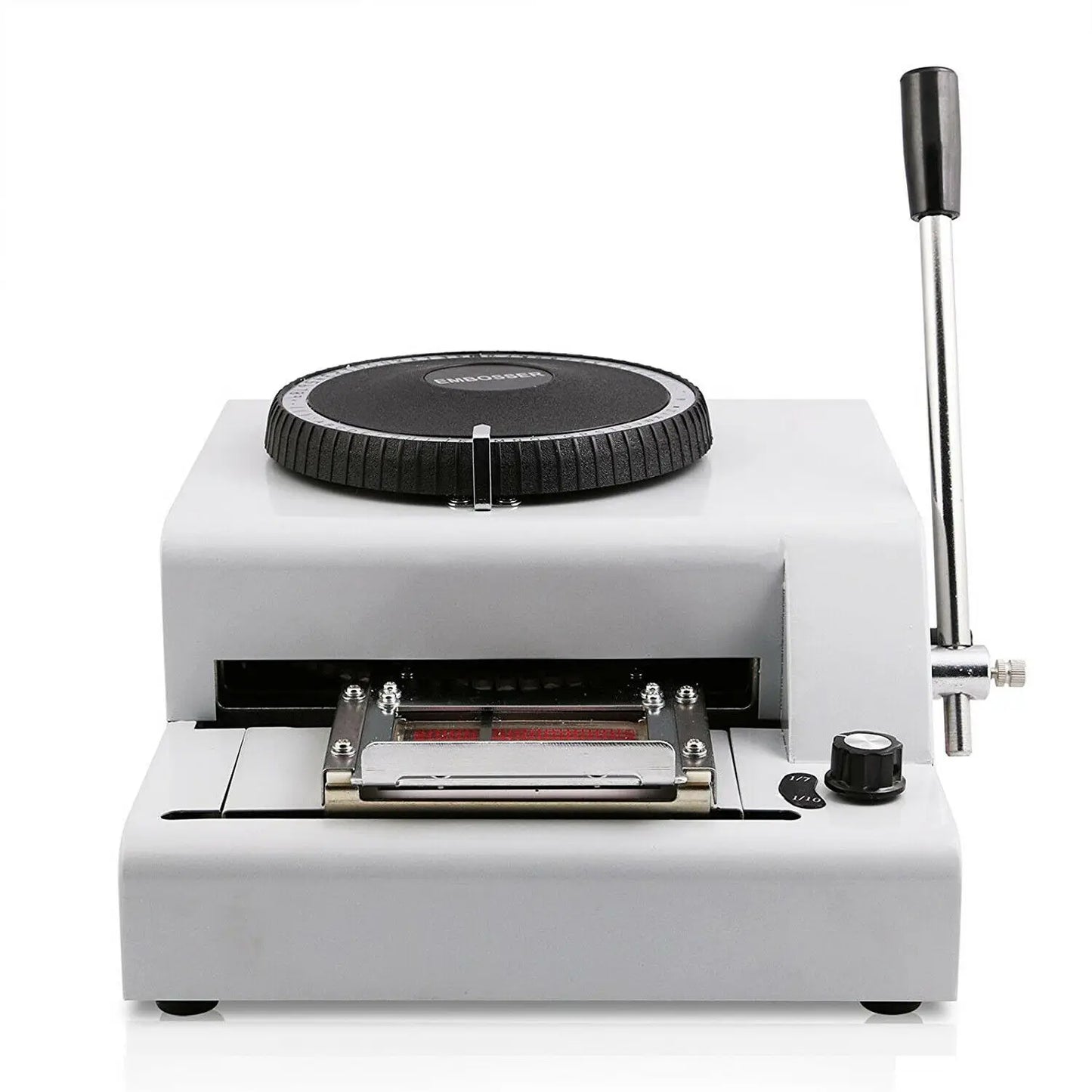 72 Characters PVC Card Emboss Machine Manual Code Printer Membership Card Typewriter