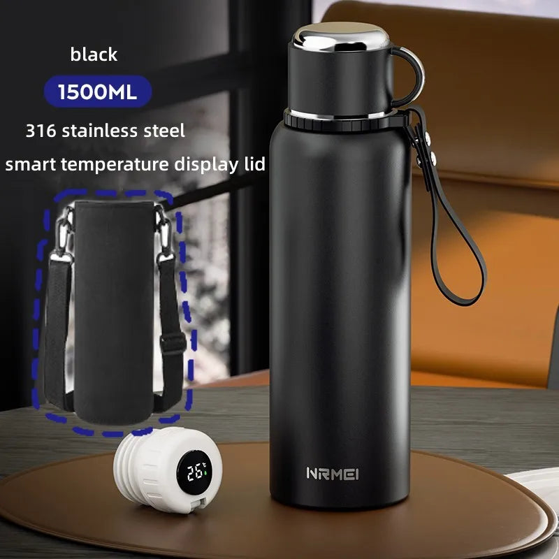 nRMEi Vacuum Thermos Flask Insulated Stainless Water Bottle