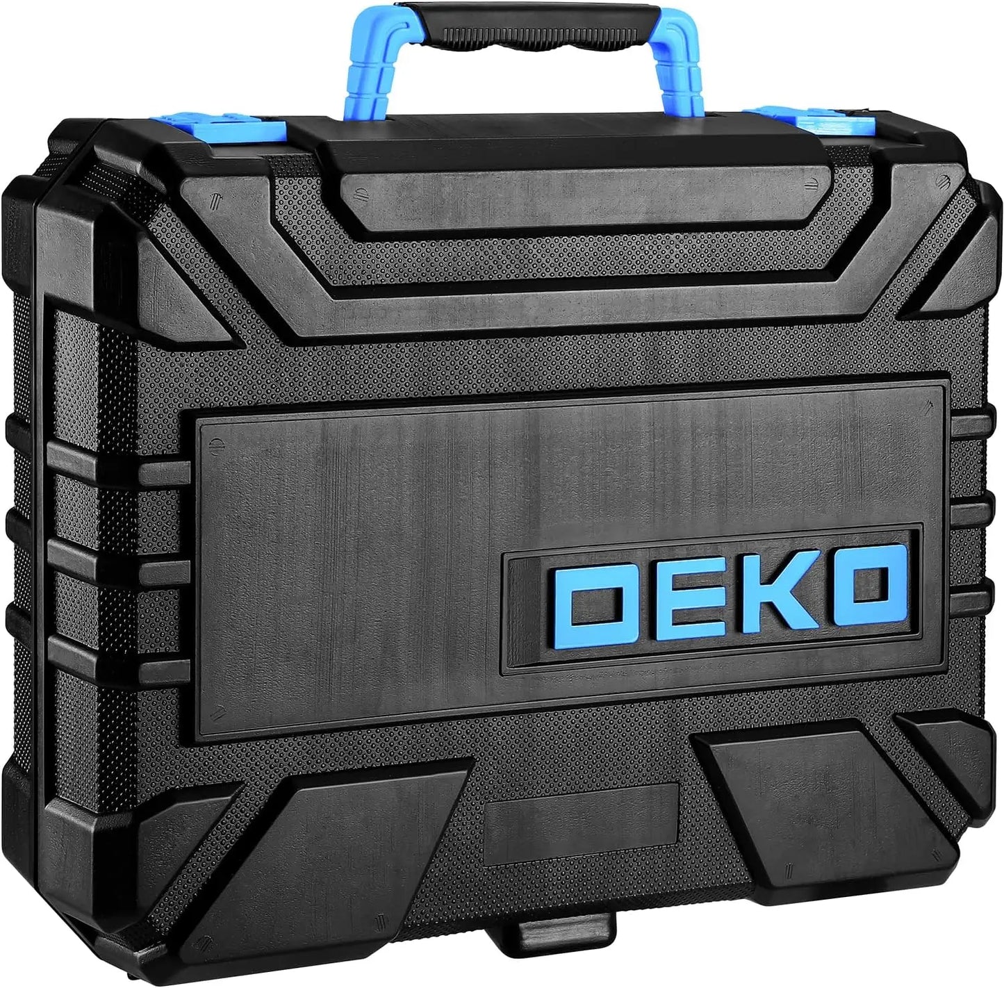 DEKO Drill Set: 126 Piece Cordless Drill Tool Kit for Women
