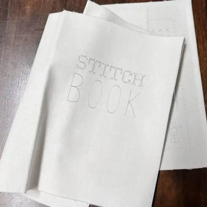 Stitch Book DIY Embroidery Book Creative Sewing Book Binder