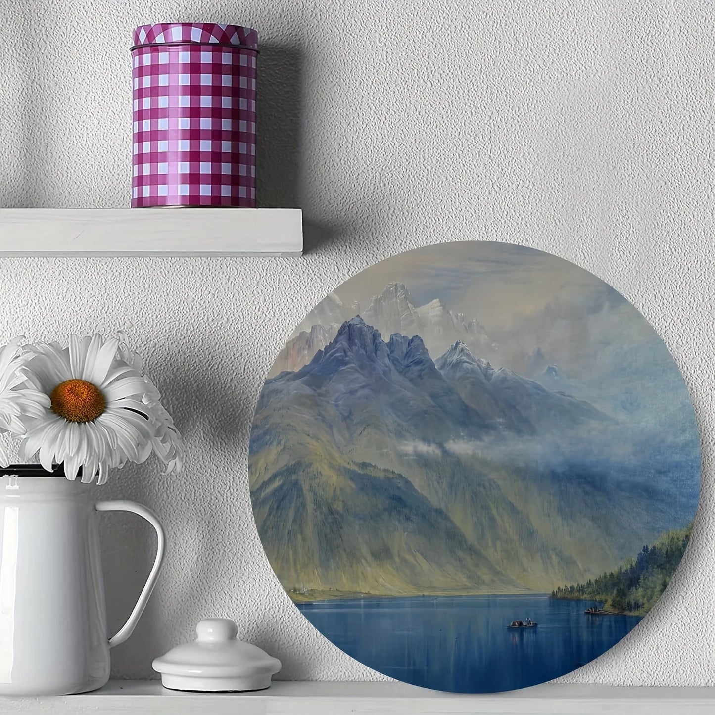 5 Pack Round Wood Circles for Crafts 18 Inch Wood Blanks