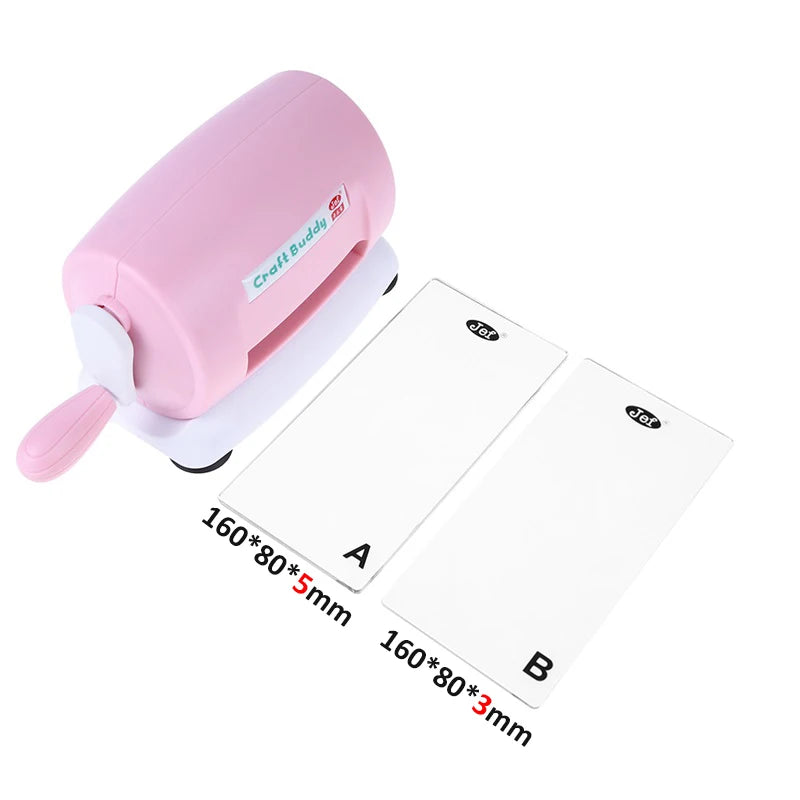 Mini Die Cutting Machine with 2 Cutting Pads for Craft