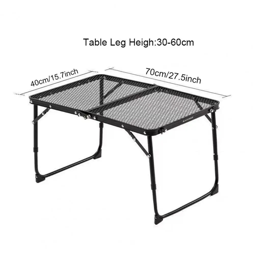 Lightweight Mesh Bi-fold Table for Outdoor Gatherings