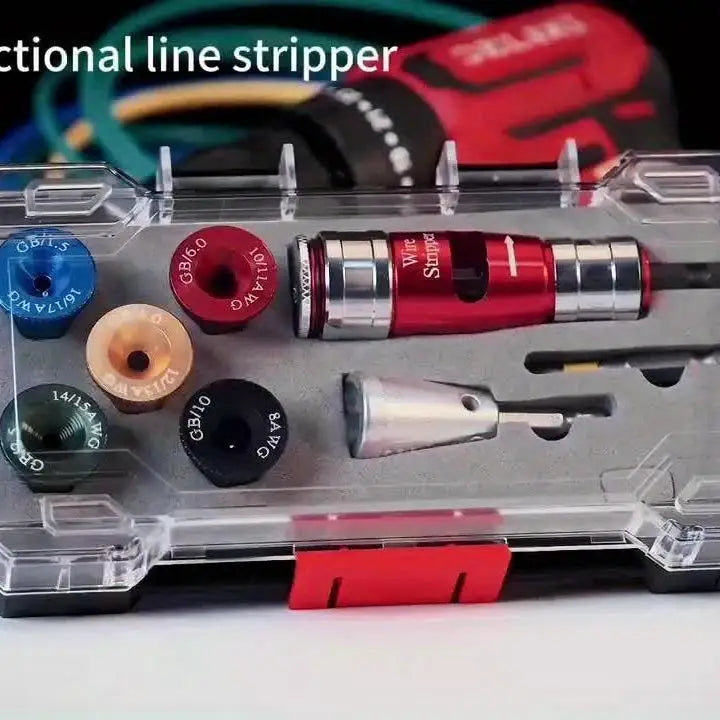 8 In 1 Bit Stripper And Twist Tool Set For Electricians