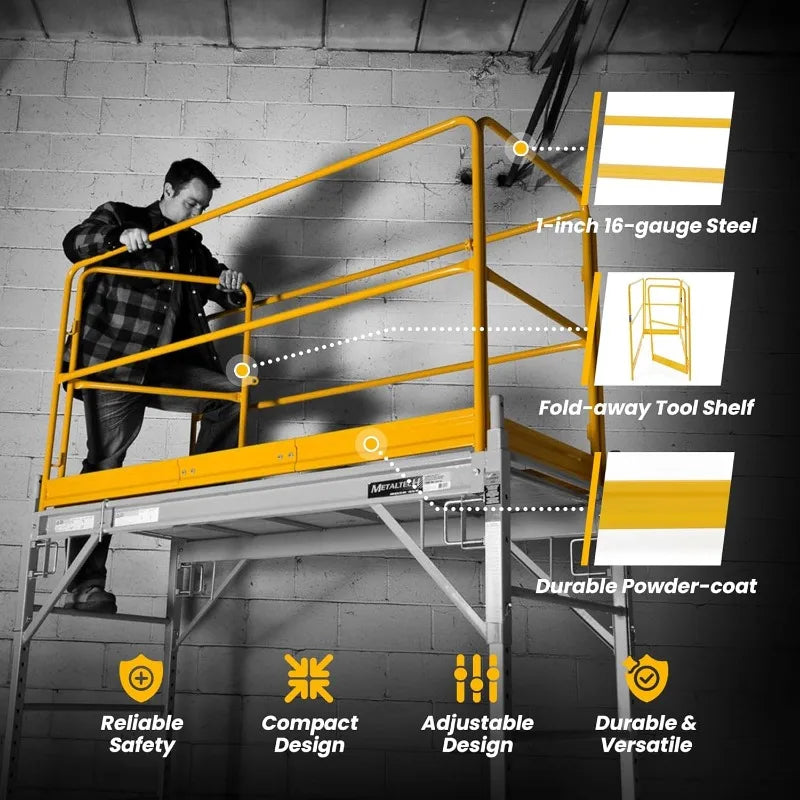 Hign Concerned Baker Style Guardrail For Scaffolding