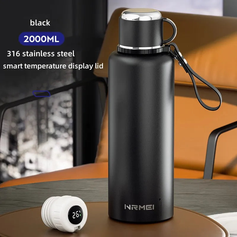 nRMEi Vacuum Thermos Flask Insulated Stainless Water Bottle