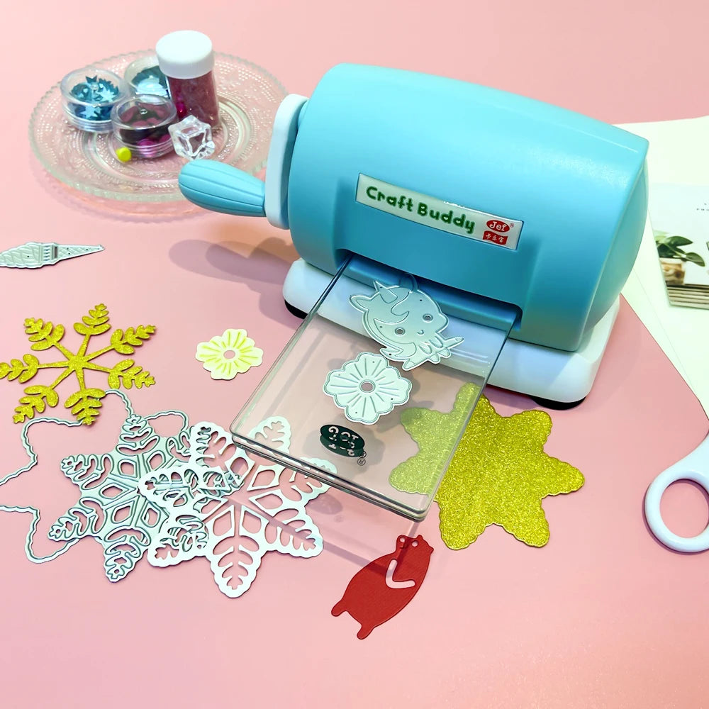 Mini Die Cutting Machine with 2 Cutting Pads for Craft