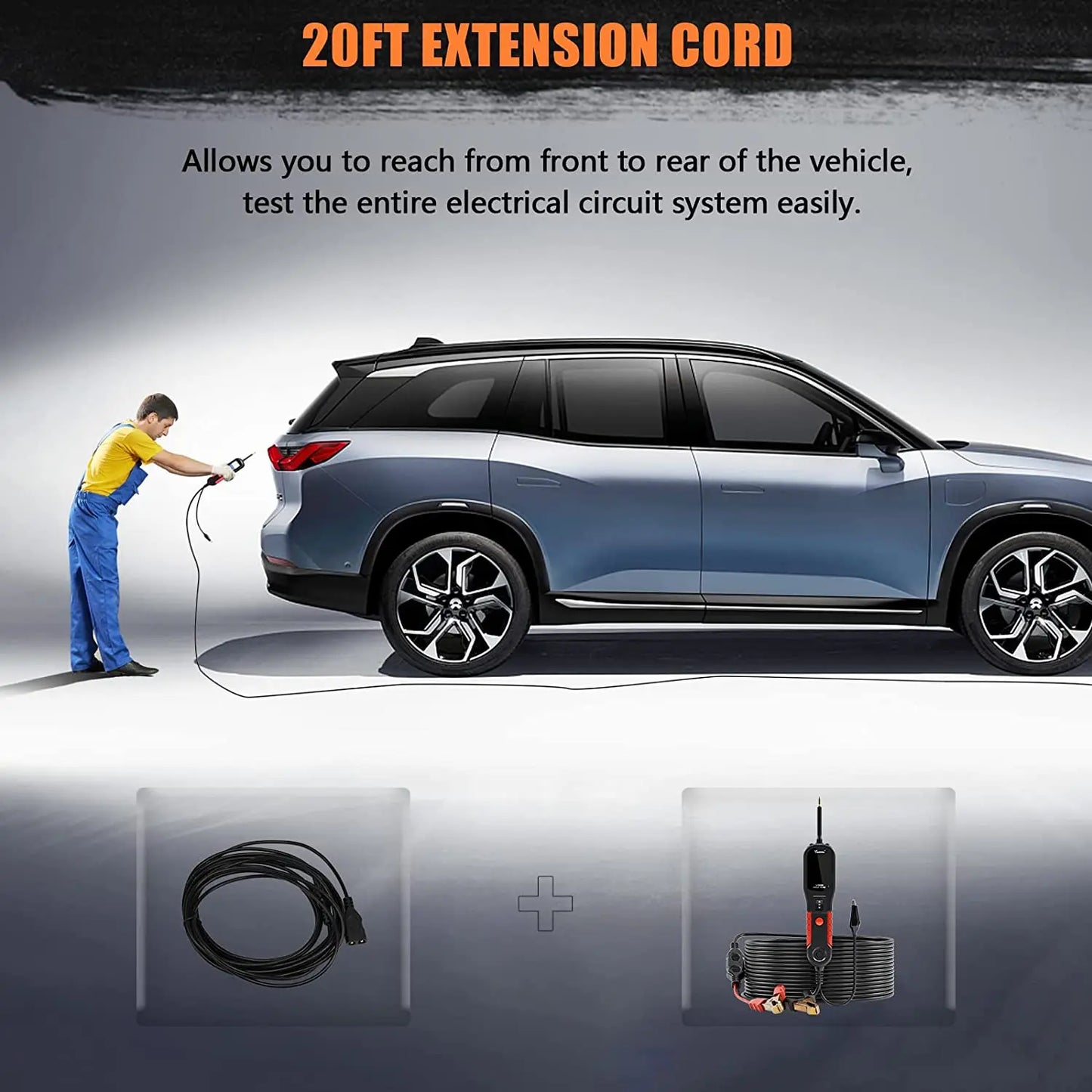 VDIAGTOOL V200 Car Electric Circuit Tester 6V-30V Kit