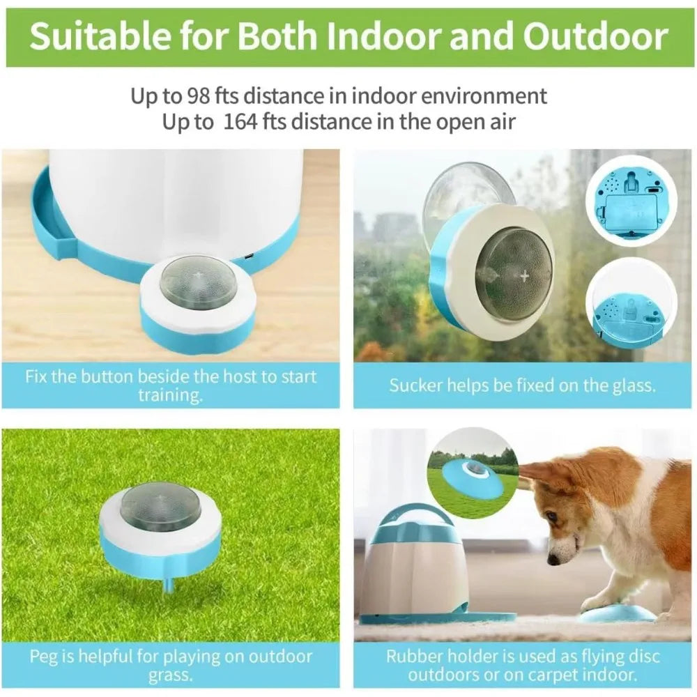 Automatic Dog Treat Dispenser Interactive Dogs Toys Treat