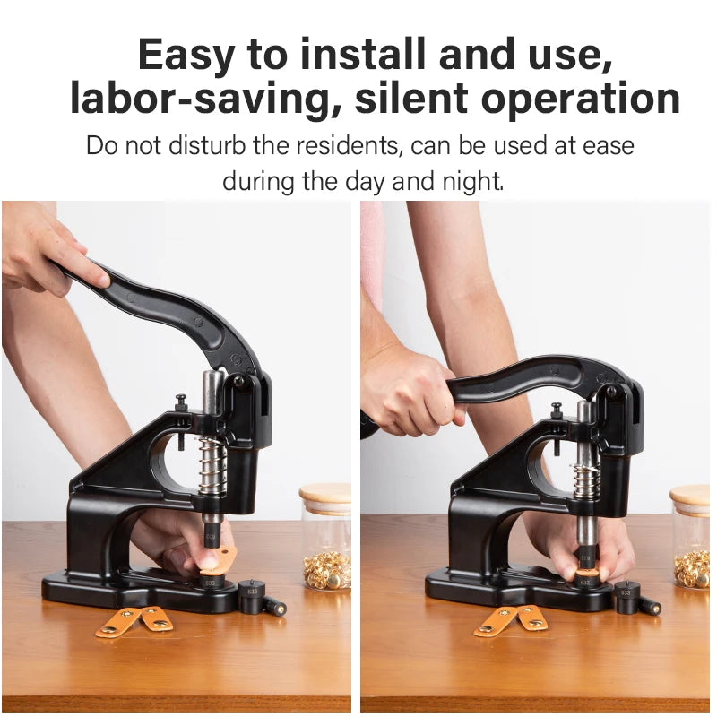 WUTA Manual Button Installation Tool Mute Punching Rivets