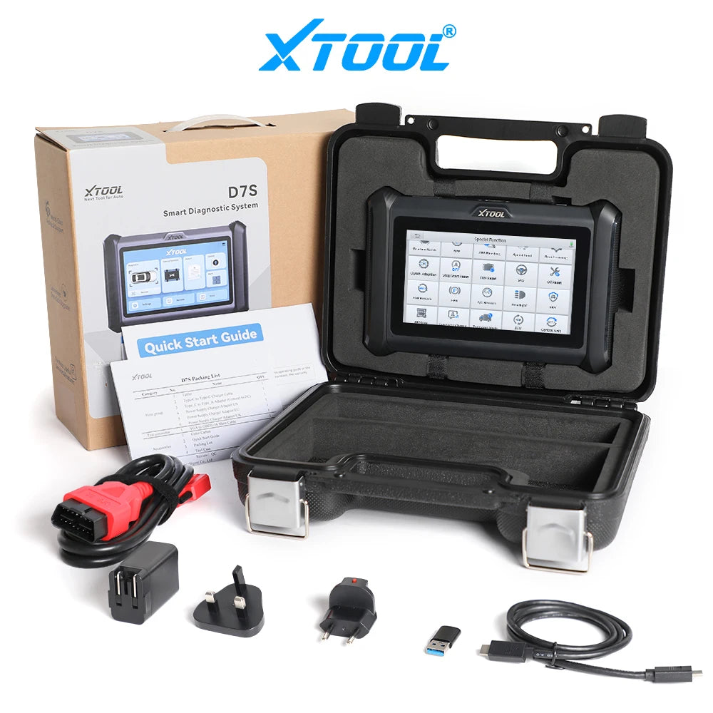 XTOOL D7S Auto Diagnostic Tool with ECU Coding and Resets
