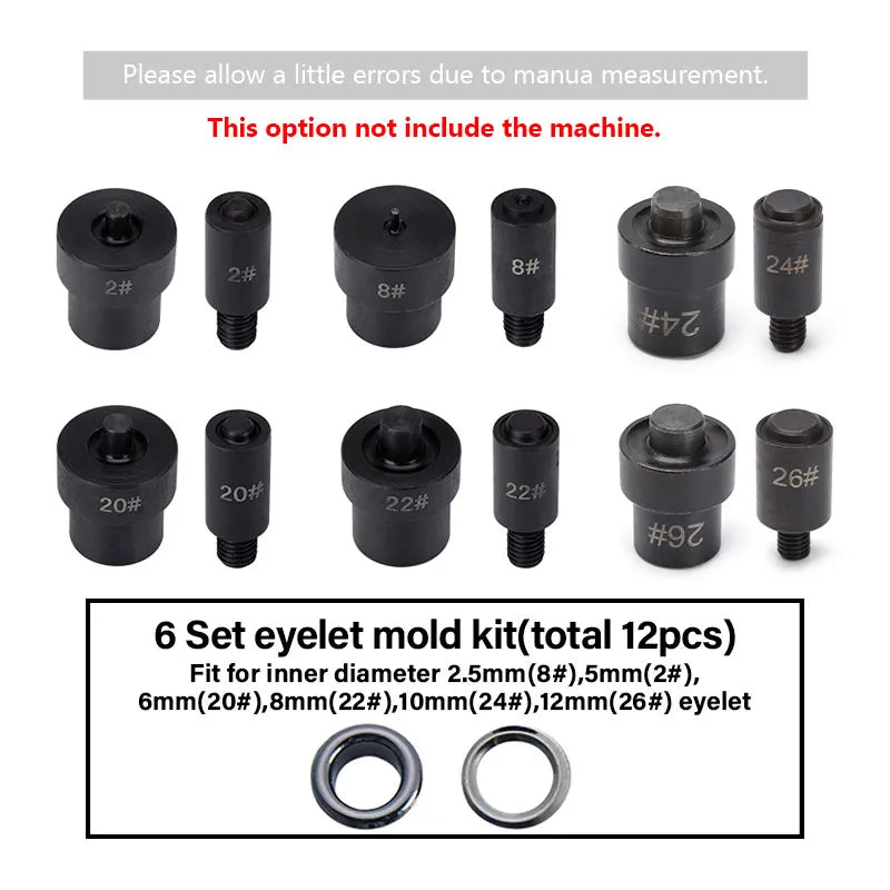 WUTA Manual Button Installation Tool Mute Punching Rivets