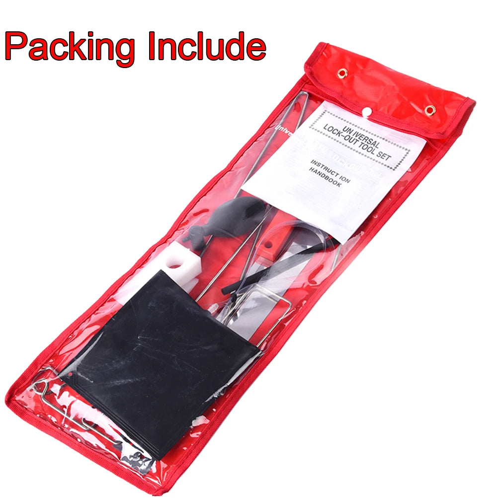 9 Pcs/Set Car Door Key Lost Lock Out Unlock Tool Kits