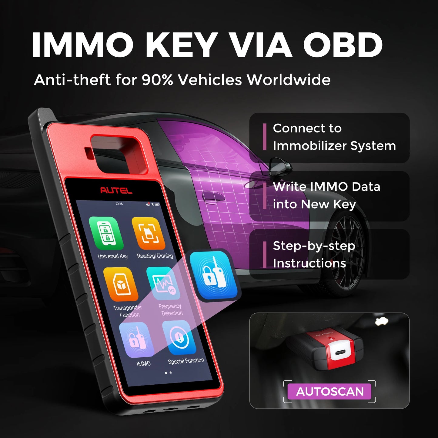 Autel MaxiIM KM100 Key Programming Tool for Cars