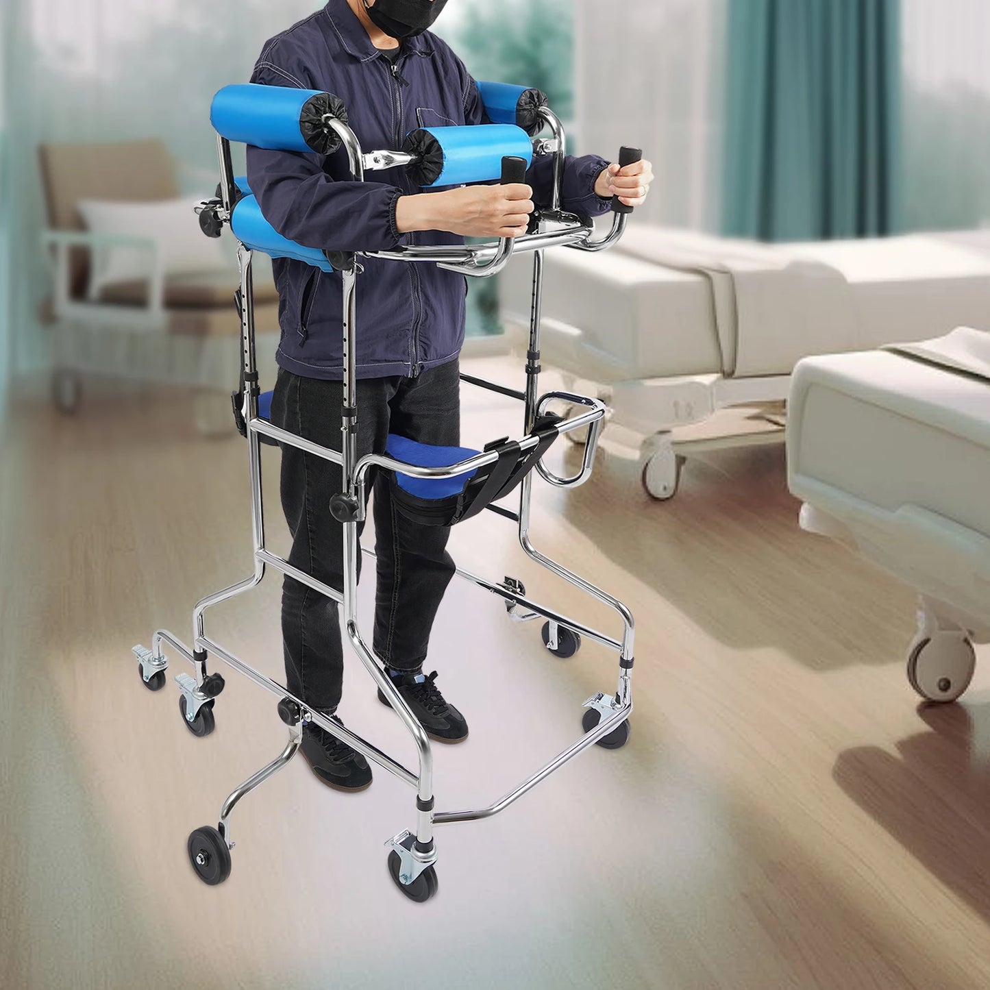 Lower Limb Rehabilitation Training Device With Adjustable Height