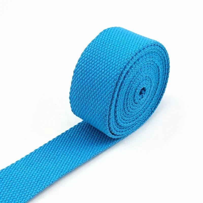5Meters 20-50mm Cotton Webbing Tapes For DIY Bags Strap
