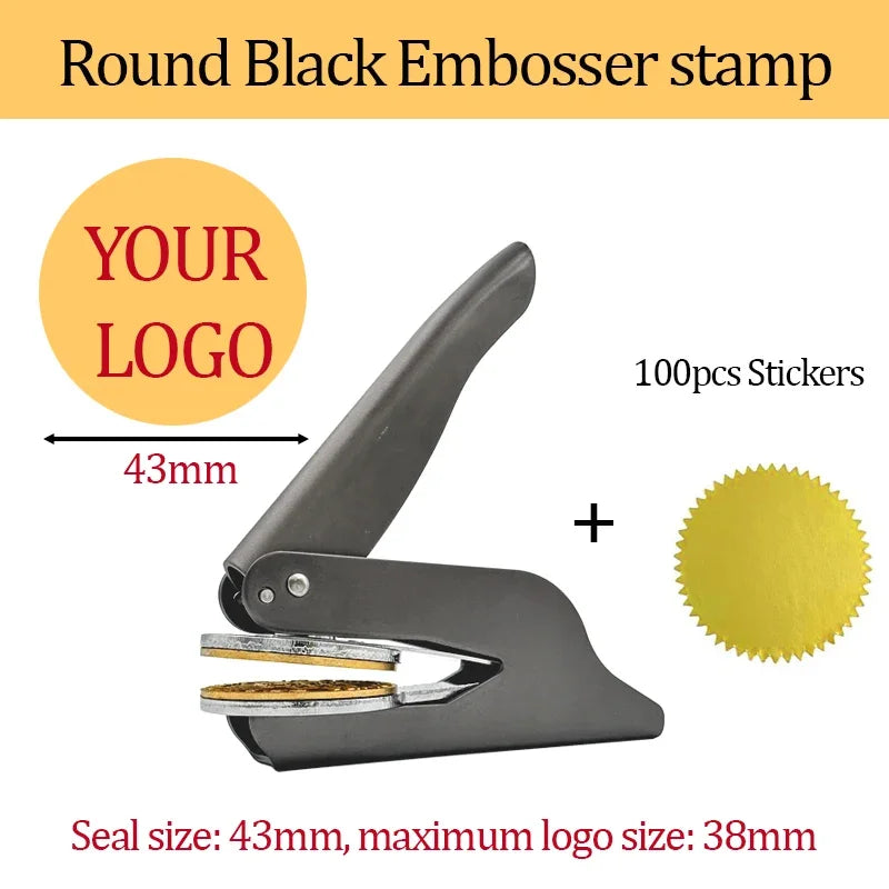 Customized Embossed Stamp Personalized Custom Book Embosser
