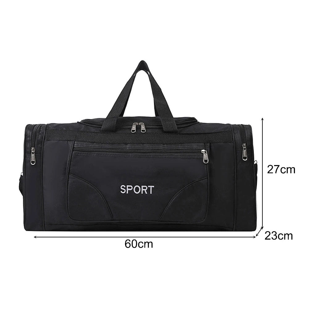 Nylon Travel Duffel Bag Large Capacity Handbag Portable Outdoor Gym Luggage Bag