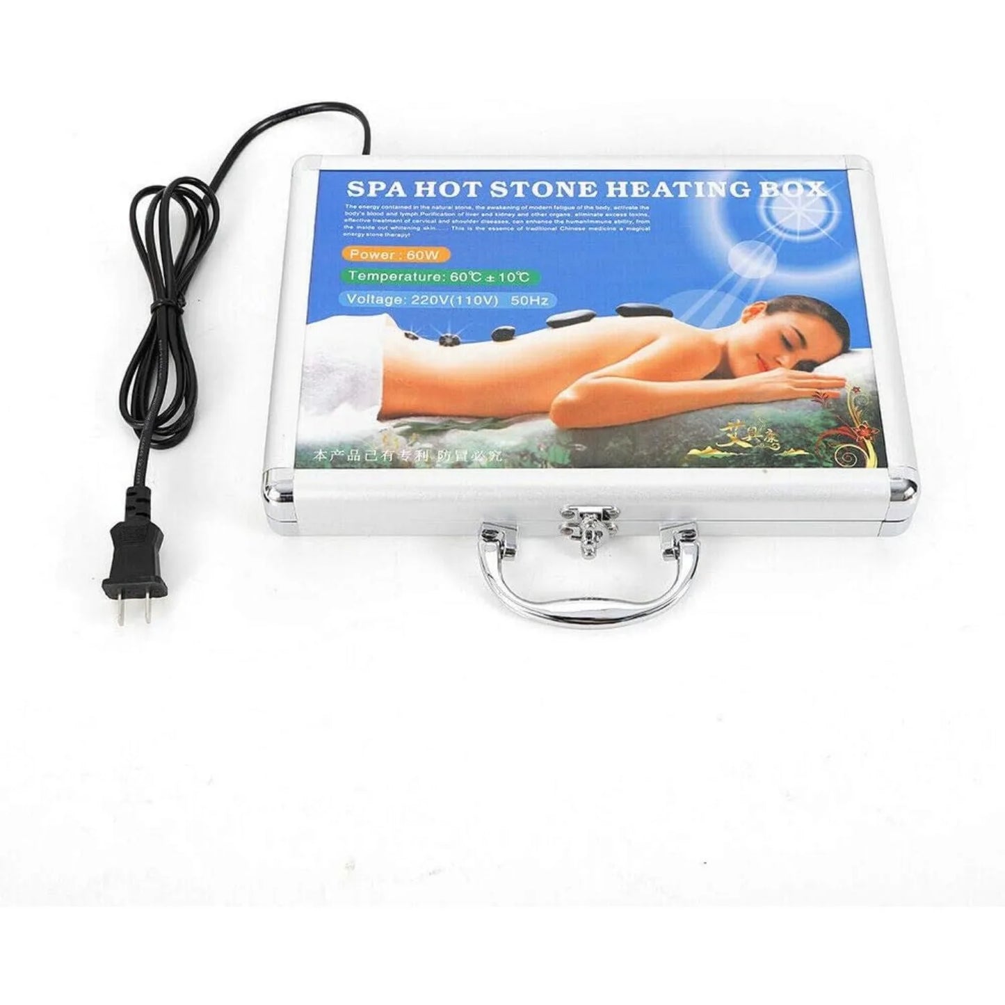 Portable Hot Massage Stone Volcanic Stones Kit Rock SPA