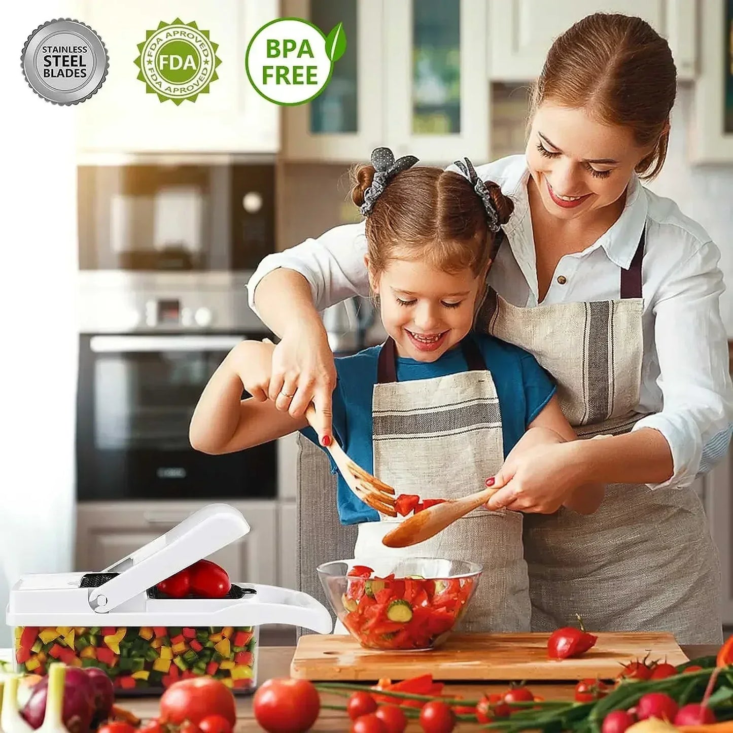 12 In 1 Multifunctional Vegetable Cutter And Food Chopper