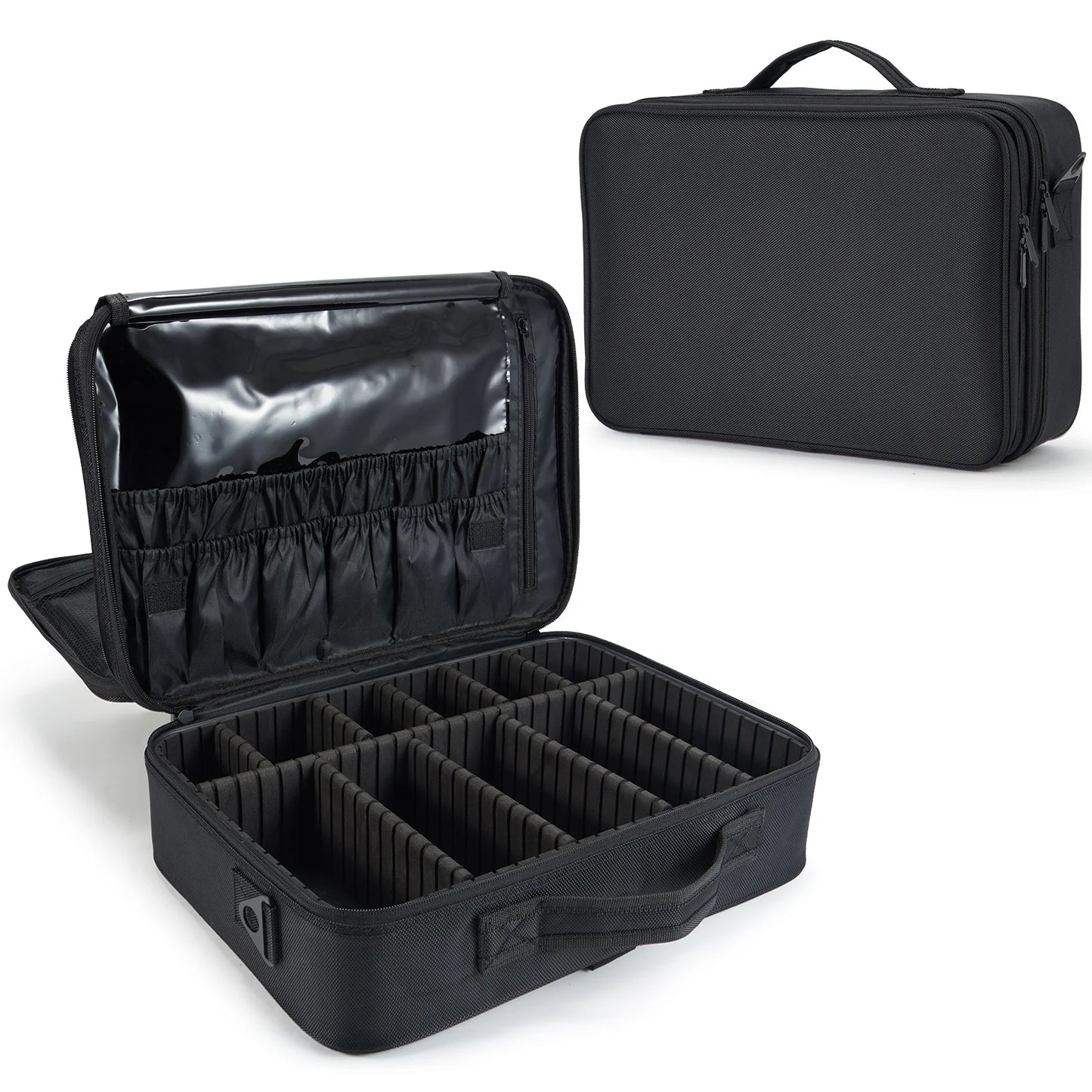 Professional Makeup Bag Extra Large Cosmetic Train Case