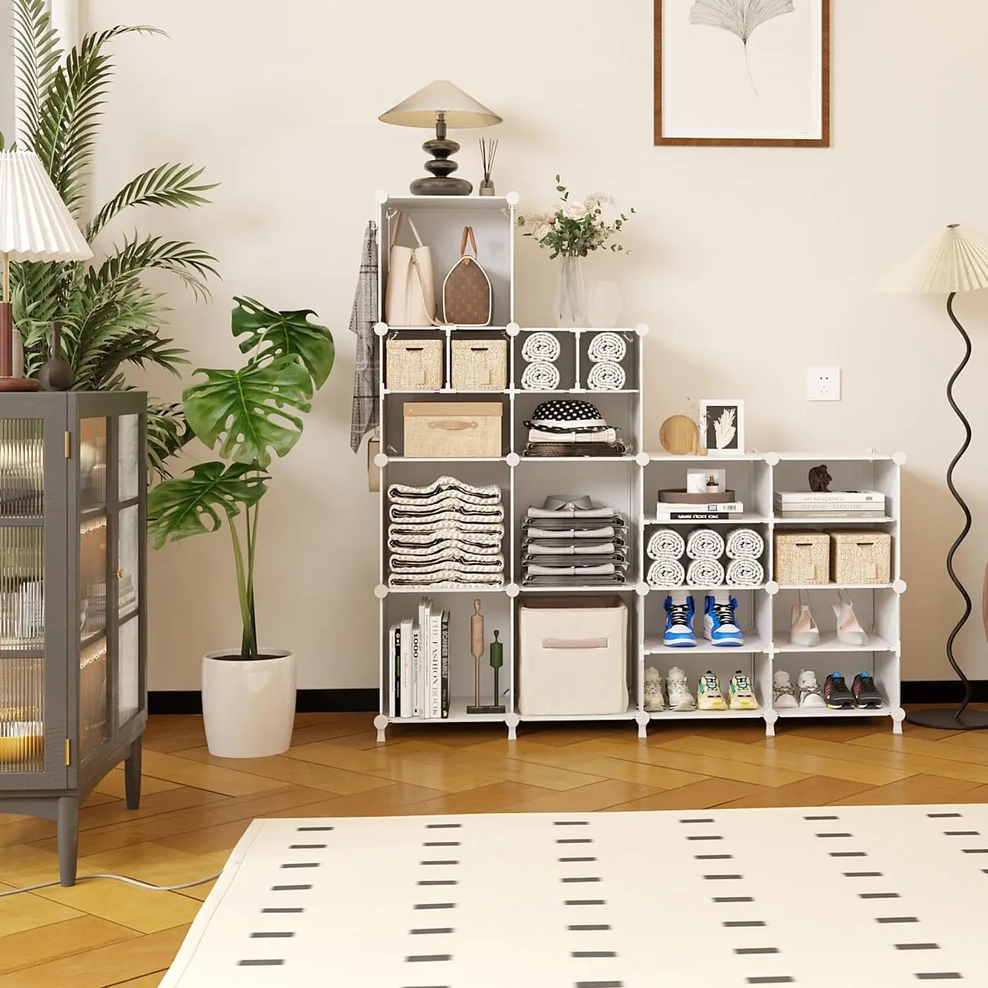 Cube Storage Organizer DIY Portable Closet Shelves