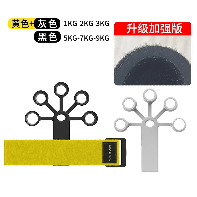 MIHJUSFDH Silicone Finger Expander Gripper Exercise Tool