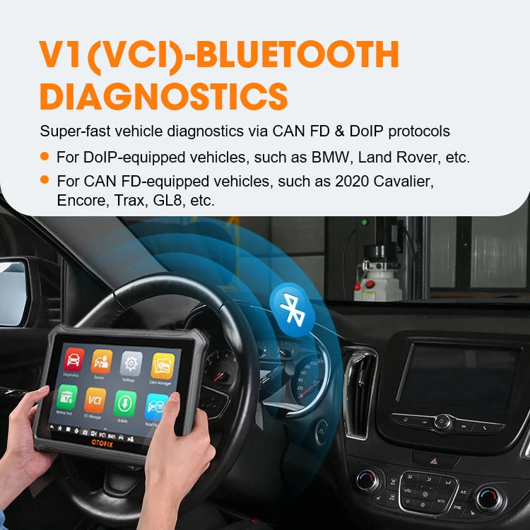 OTOFIX D1 LITE OBD2 Scanner Car Diagnostic Tool Bluetooth Wireless