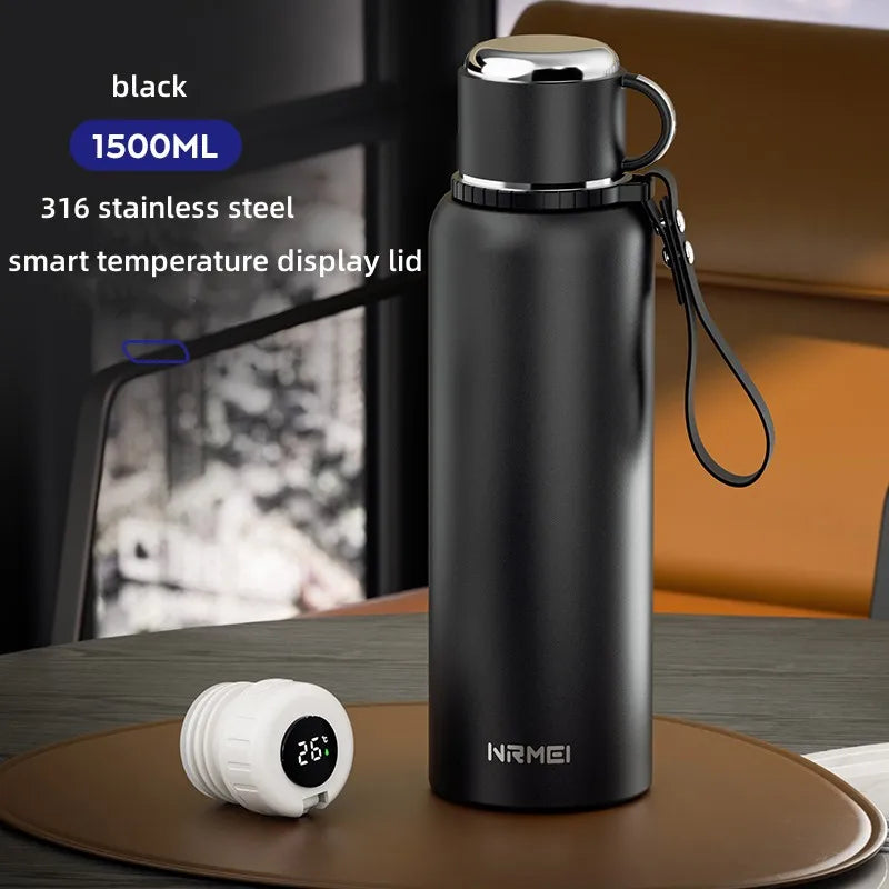 nRMEi Vacuum Thermos Flask Insulated Stainless Water Bottle