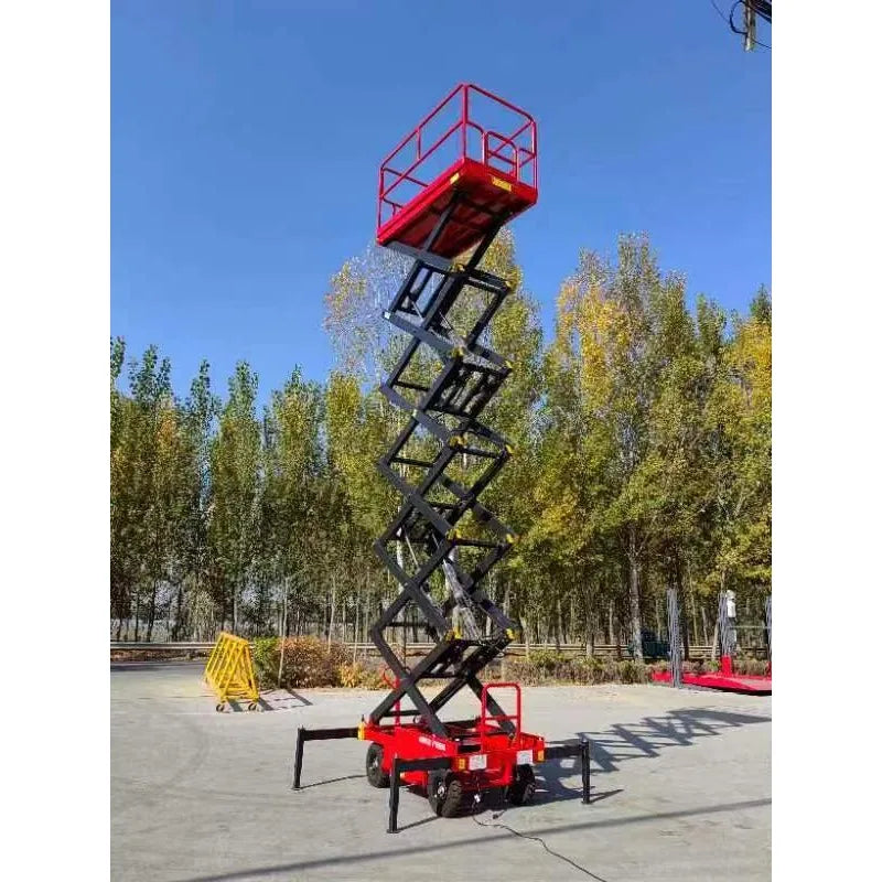 Movable Diesel Aerial Work Platform Hydraulic Scissor Lift