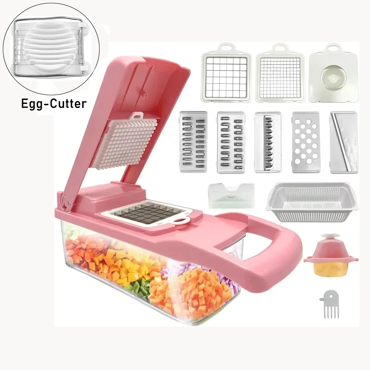 12 In 1 Multifunctional Vegetable Cutter And Food Chopper
