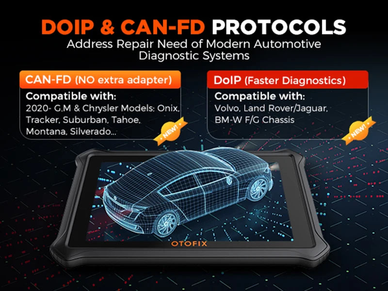 OTOFIX D1 LITE OBD2 Scanner Car Diagnostic Tool Bluetooth