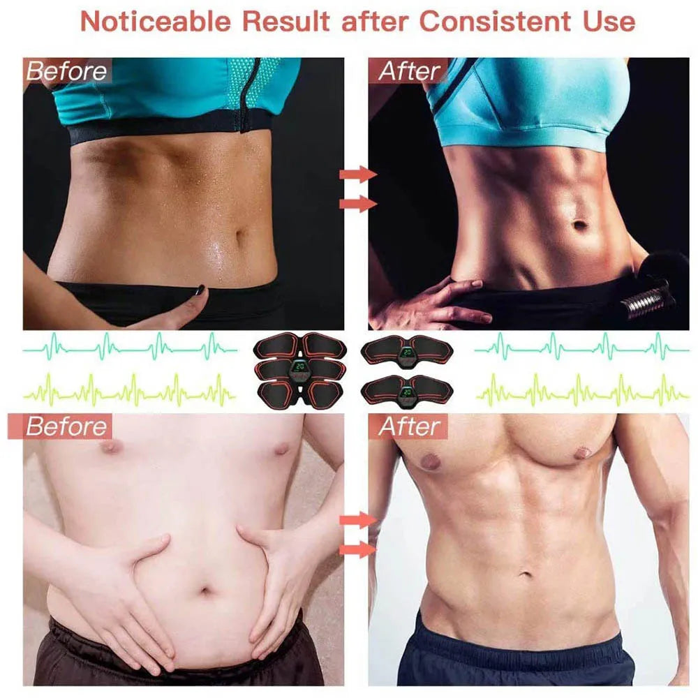 Exercise Machine Slimming Belts EMS Electrostimulator Trainer