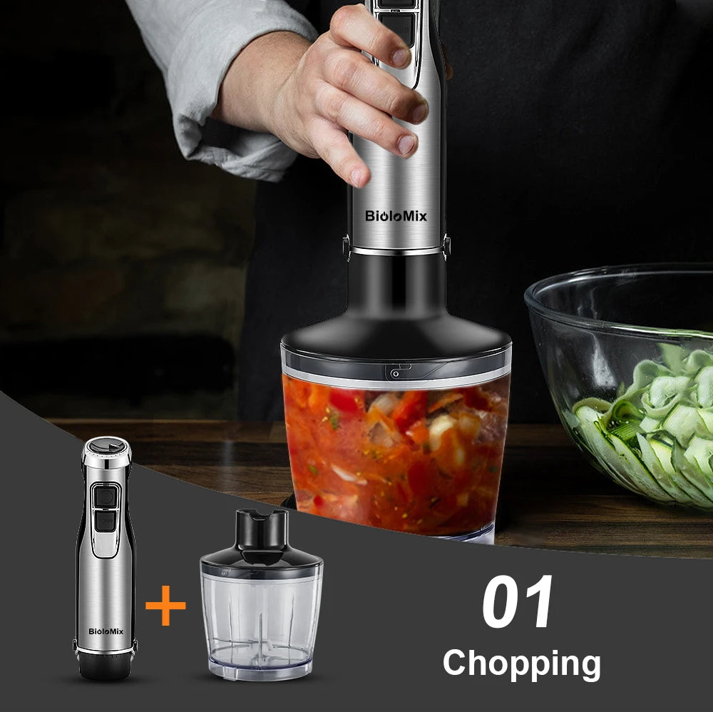 BioloMix 4 in 1 High Power 1200W Immersion Stick Blender