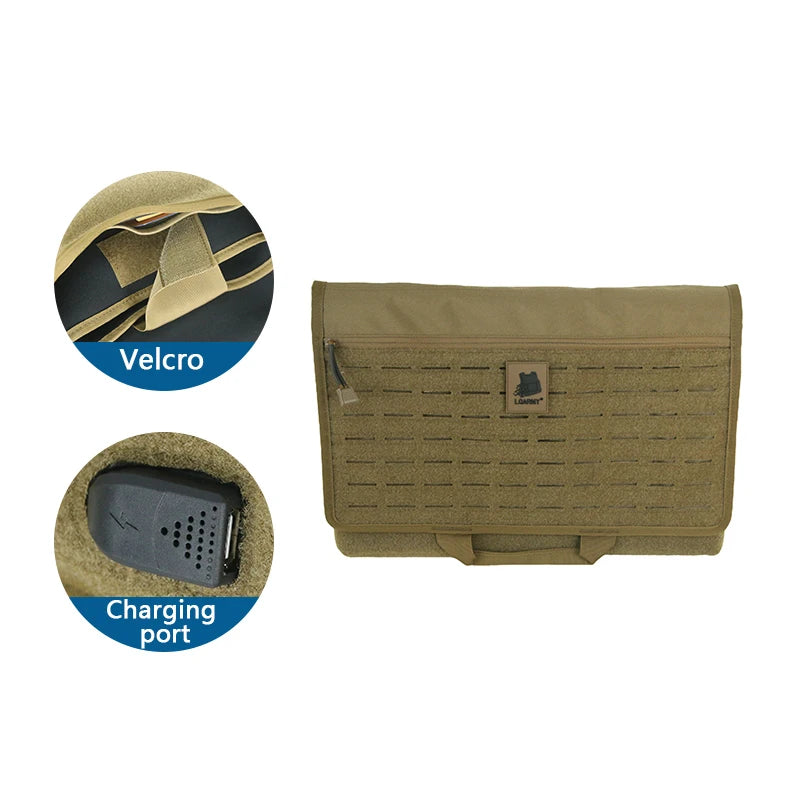 Molle Military Laptop Bag Tactical Messenger Computer Backpack