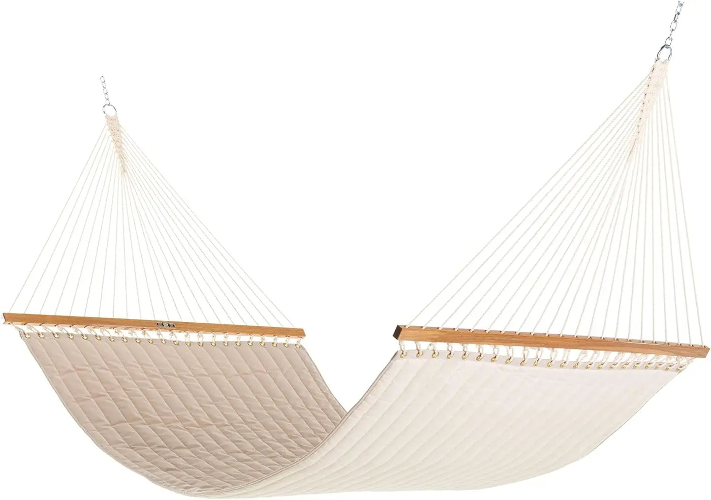 Spectrum Indigo Sunbrella Quilted Hammock with Extension Chains
