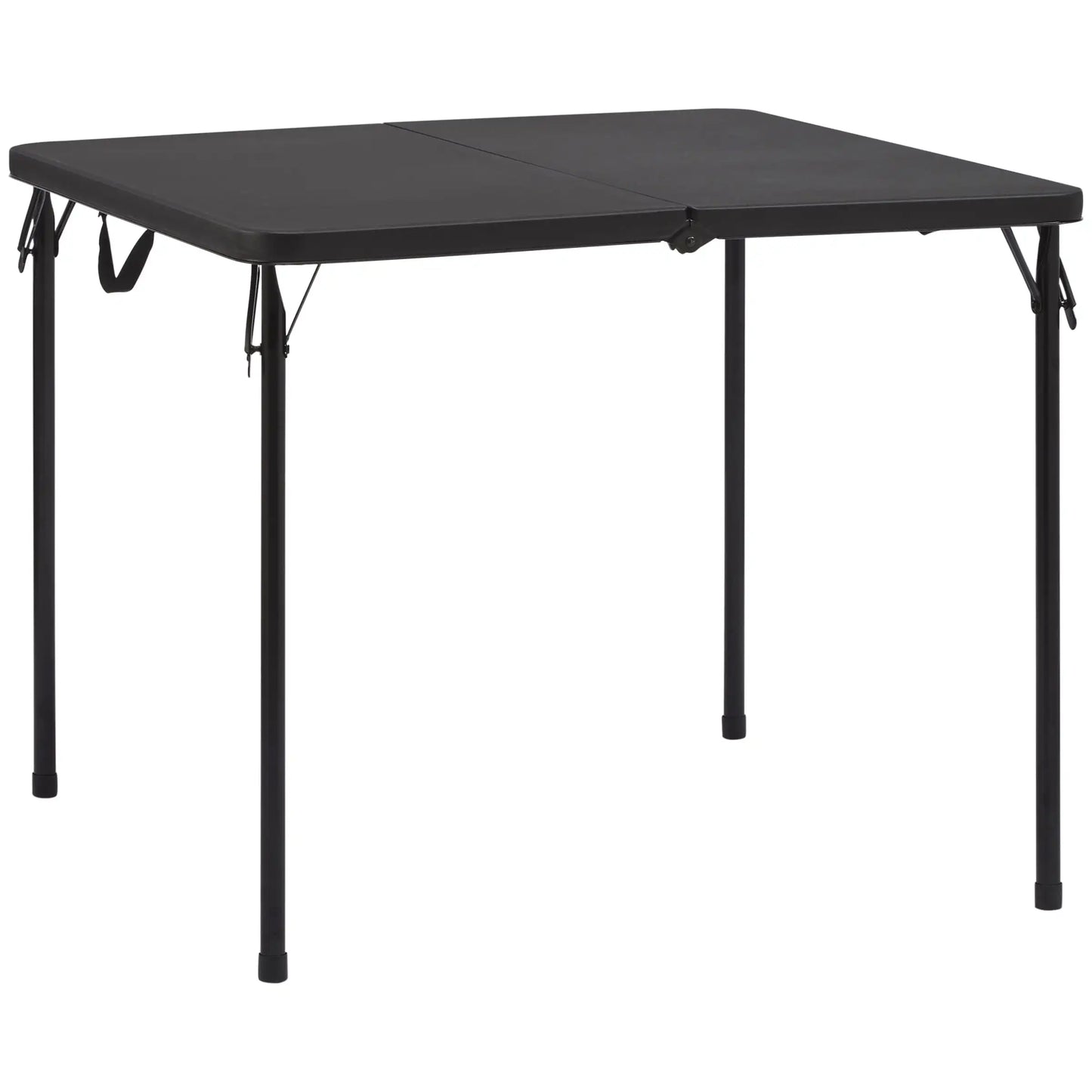 5-Piece Resin Folding Table and Four Folding Chairs Set