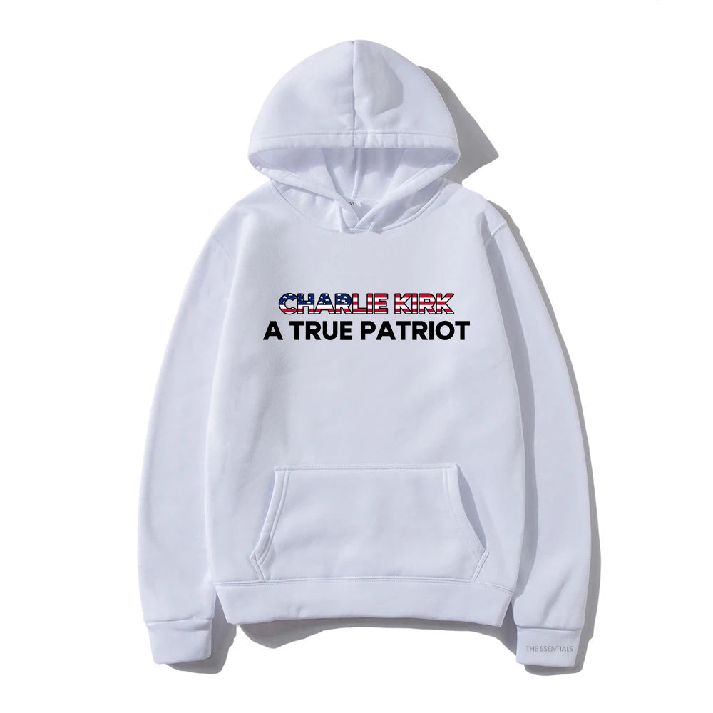 Patriot Freedom Hoodie Charlie Kirk Vintage Style Sweatshirt
