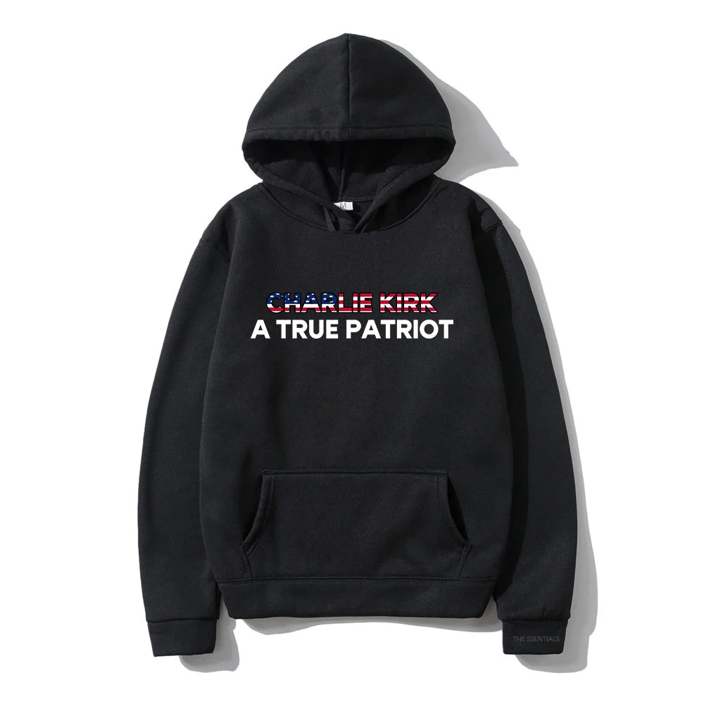 Patriot Freedom Hoodie Charlie Kirk Vintage Style Sweatshirt