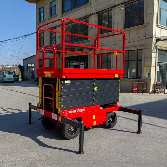 Movable Diesel Aerial Work Platform Hydraulic Scissor Lift
