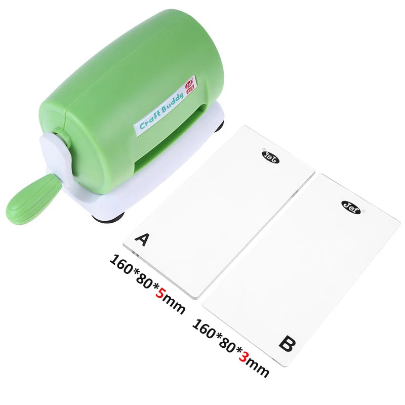 Mini Die Cutting Machine with 2 Cutting Pads for Craft