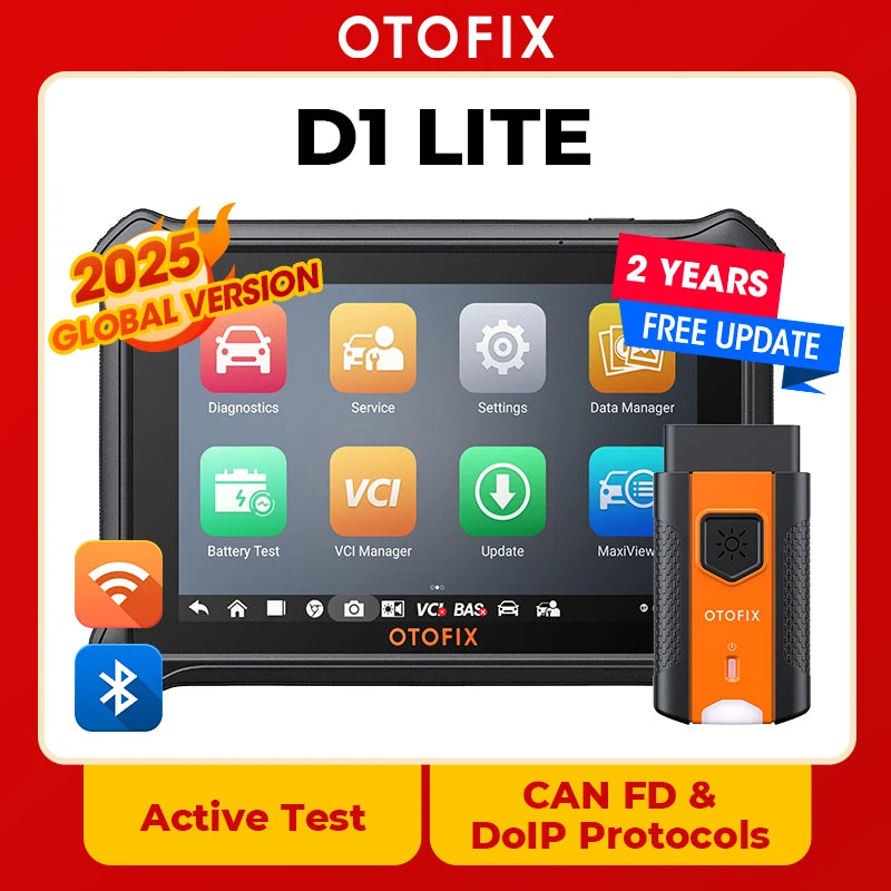 OTOFIX D1 LITE OBD2 Scanner Car Diagnostic Tool Bluetooth Wireless