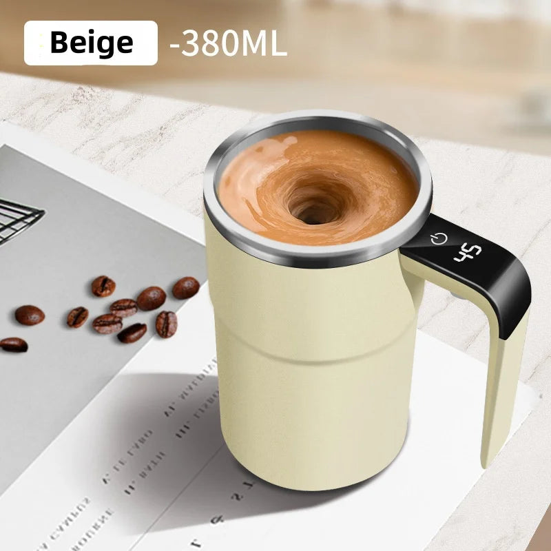 New USB Rechargeable Automatic Magnetic Cup Coffee Mug 380ML