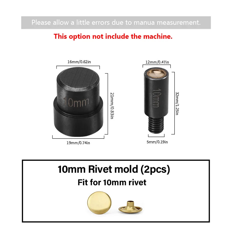 WUTA Manual Button Installation Tool Mute Punching Rivets
