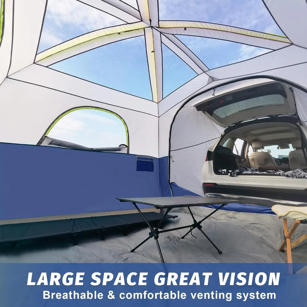 SUV Tent for Camping 6-Person Car Camping Tent Tailgate