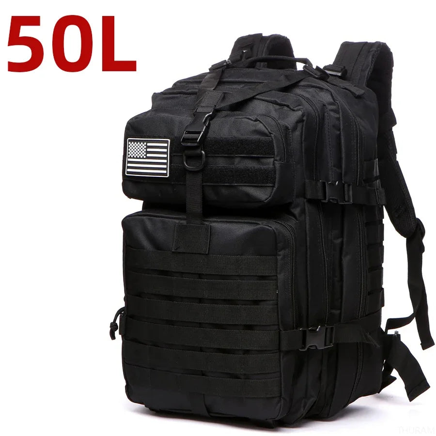 25L/50L 1000D Nylon Waterproof Trekking Fishing Hunting Bag