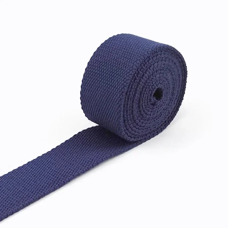 5Meters 20-50mm Cotton Webbing Tapes For DIY Bags Strap